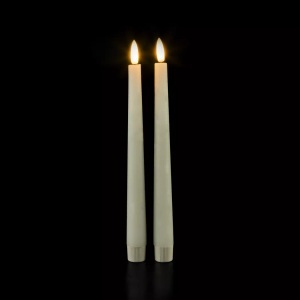 Micasa, LED Kerze CHRISTMAS, Micasa, STT - LED Stabkerzen, 2 Stück, 2 Stück, Weiss