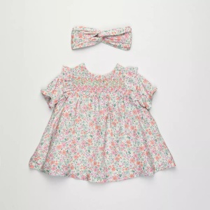 Manor Baby, Manor Baby - Babykleid, 80, Multicolor