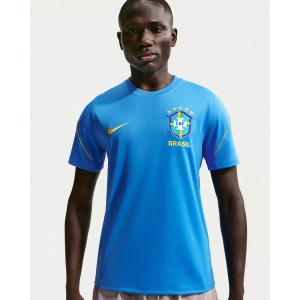 Nike - Fussball Trikot, Brasil 26 Home Fan Men, XL, Hellblau