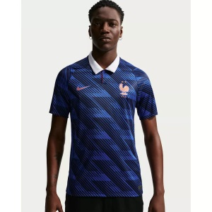 Nike - Fussball Trikot, France 26 Home Replica Men, M, Blau