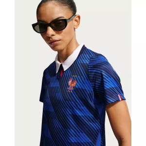 NIKE, Nike - Fussball Trikot, France 26 Home Replica Women, L, Blau