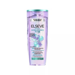L´Oréal Paris, LOréal Elseve Haircare - Hydra Hyaluronic Pure 72h Entfettendes Shampoo, LOréal Elseve Haircare - Hydra Hyaluronic Pure 72h Entfettendes Shampoo