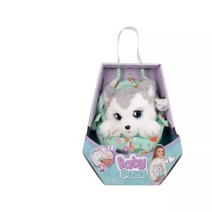 Imc Toys, Baby Paws Husky, Imc Toys - Baby Paws Husky, 22cm, Multicolor