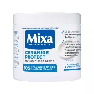 Mixa, Mixa Mixa Ceramide Deep Moisture Hautstärkende Creme koerpercreme 400.0 ml, Mixa Ceramide Deep Moist Creme für Gesicht, Körper und Hände (400ml)