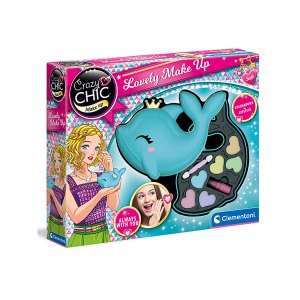 Clementoni, Clementoni - Crazy Chic Lovely Make Up Delfin, mehrsprachige Version, Clementoni - Crazy Chic Lovely Make Up Delfin, Multicolor
