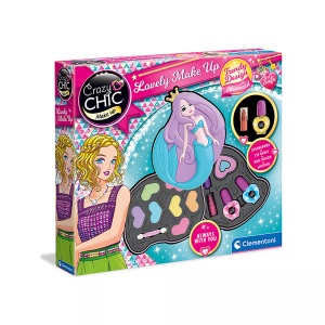 Clementoni, Clementoni - Crazy Chic Lovely Make Up Meerjungfrau multilingual, Clementoni - Crazy Chic Lovely Make Up Meerjungfrau, Multicolor
