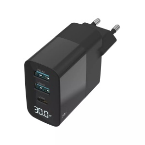 Sitecom , Sitecom, USB Ladegerät, Sitecom 30W GaN Wall Charger LED-Display, Produkte & Wohnen, Sitecom, USB Ladegerät, Sitecom 30W GaN Wall Charger LED-Display, Produkte & Wohnen