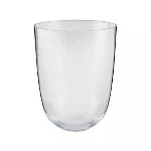 Kaheku, Kaheku - Vase, H33CM,Ø26CM, Transparent, Kaheku - Vase, H33CM,Ø26CM, Transparent