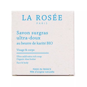 LA ROSEE, La Rosée - Ultramilde, fettige Seife mit Bio-Sheabutter, 100 g, LA Rosée Ultra-milde rückfettende Seife