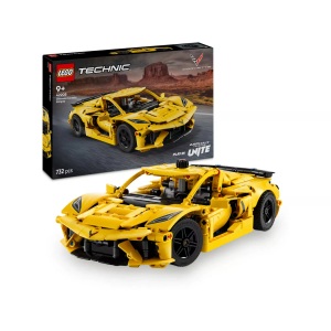 LEGO TECHNIC, Lego® Technic 42205 Chevrolet Corvette Stingray - Spielzeug Sportwagen ab 9 Jahren, LEGO® Spielbausteine »Technic Chevrolet Corvette Stingray 42205«, (732 St.)