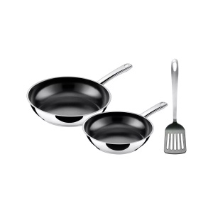 SILIT, Silit - Pfannenset Talis - 3-teilig - Silit Pfannenset Talis - 3-teilig, Silit - Bratpfannen-Set, 20/24CM, Chrom