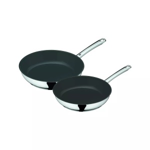 undefined, WMF Pfannen-Set Devil 2-teilig, Wmf - Bratpfannen-Set, 24/28CM, Chrom