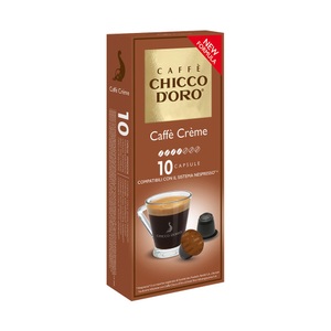 CAFFE CHICCO, Caffe Chicco 805506 Caffe creme 10C -, Chicco d'Oro Kaffeekapseln Caffè Creme 10 Stück