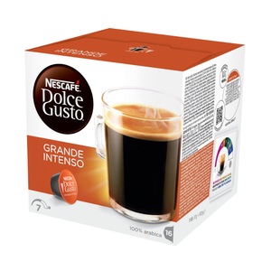 DOLCE GUSTO, KAFFEEKAPSELN NESCAFÉ, Nescafé Dolce Gusto Grande Intenso Kaffeekapseln 16 Stück