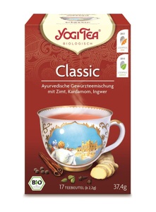 Yogi Tea, YOGI TEA Classic Cinnamon Spice (17x2 g), Yogi Tea Gewürzteemischung, aromatisiert mit Gewürzextrakt