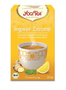 Yogi Tea, Yogi Tea Ingwer Zitrone 30g, YOGI TEA Ingwer Zitrone (17 Beutel)