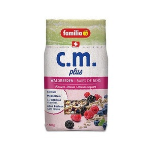 familia, x-familia c.m.plus Waldbeeren, familia Müesli c.m. plus mit Waldbeeren