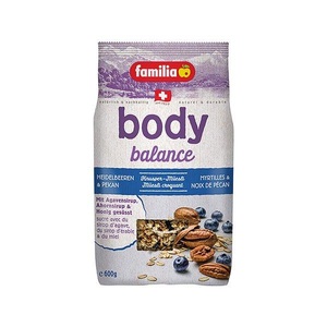familia, familia Heidelbeeren-Pecan, familia Müesli Body Balance Heidelbeeren & Pecan
