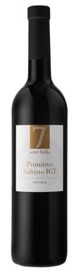 Sette Bello, Sette Bello Primitivo 75 cl, Sette Bello Primitivo IGP - 2021/2022 Rotwein