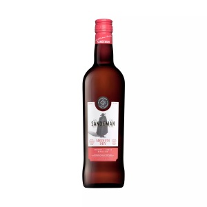 Sandeman, Sherry Sandeman Med.15% 75cl, Sandeman Sherry Medium Dry - 75cl - Andalusien, Spanien