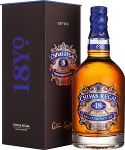 Chivas Brothers Ltd., Chivas Regal 18 Jahre Gold Signature Blended Scotch Whisky 70 cl / 40, Chivas Regal Whisky 18 yr