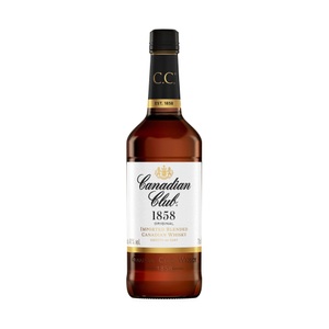 Bacardi-Martini AG, Canadian Club Whisky 70 cl / 40 % Kanada, 1858 Canadian Whisky, Spirituosen, 70 cl