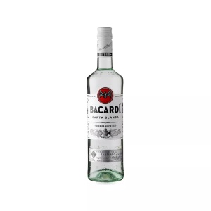 Bacardi-Martini AG, BACARDI Carta Blanca Rum 70 cl / 37.5 % Puerto Rico, Bacardi - Superior, 70 cl, Weiss