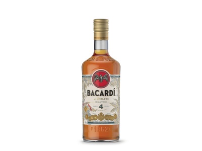Bacardi-Martini AG, BACARDI ANEJO 4 Years 70 cl / 40 % Puerto Rico, Añejo 4 Años, Spirituosen
