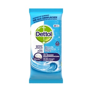 Dettol, Dettol Allzweck-Reinigungstücher Ozeanfrische, Dettol Antibakteriell Reinigungstücher