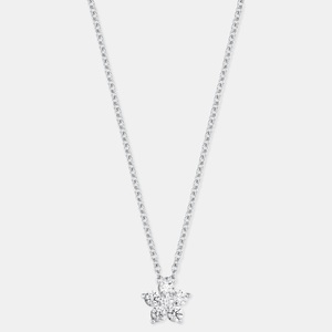 AMOR, Amor Ketten Damen Silber 42+3CM, Amor - Ketten, 42+3CM, Silber