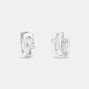AMOR, Amor Ohrschmuck Damen Silber ONE SIZE, Amor - Ohrschmuck, One Size, Silber