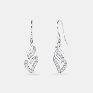 AMOR, Amor Ohrschmuck Damen Silber ONE SIZE, Amor - Ohrschmuck, One Size, Silber