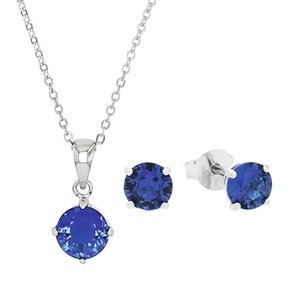 AMOR, Amor Set Collier/Ohrschmuck 60 cm, Amor - Set Collier/Ohrschmuck, 60 cm, Silber