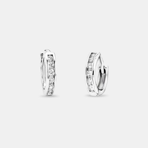AMOR, Amor Ohrschmuck Damen Silber ONE SIZE, Amor - Ohrschmuck, One Size, Silber