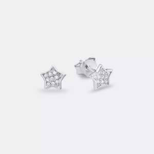 AMOR, S Ohrschmuck Damen Silber ONE SIZE, Amor - S Ohrschmuck, One Size, Silber
