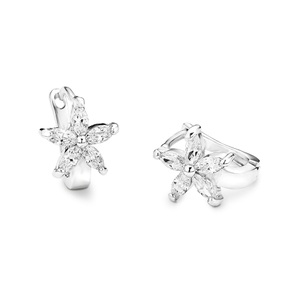 AMOR, Amor Creolen ONE Size, Amor - Creolen, One Size, Silber