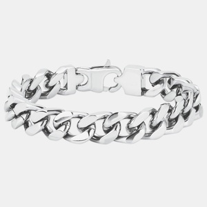AMOR, Amor E Armbänder Damen Silber 21cm, Amor Edelstahlarmband »9418190«