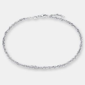 AMOR, Amor S Ketten Damen Silber 25cm, Amor - S Ketten, 25cm, Silber
