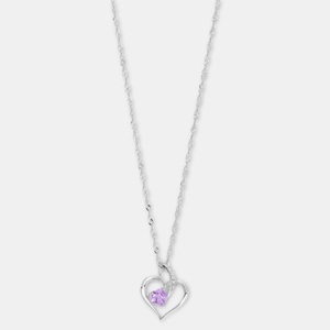 AMOR, Amor S Sets Damen Silber 45cm, Amor - S Sets, 45cm, Silber