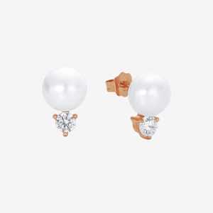 AMOR, Amor Ohrstecker ONE Size, Amor - Ohrstecker, One Size, Roségold