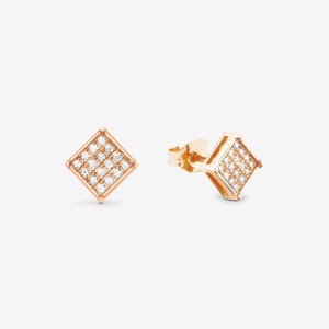 AMOR, Amor Ohrstecker ONE Size, Amor - Ohrstecker, One Size, Roségold