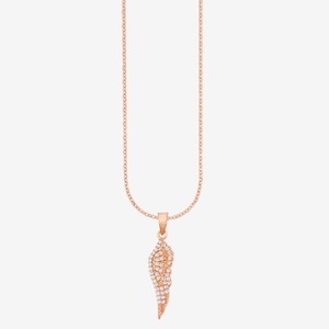 AMOR, Amor Halskette mit Anhänger 45cm, Amor - Halskette mit Anhänger, 45cm, Roségold