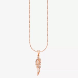AMOR, Amor Halskette mit Anhänger 45cm, Amor - Halskette mit Anhänger, 45cm, Roségold