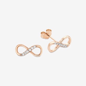 AMOR, Amor Ohrstecker ONE Size, Amor - Ohrstecker, One Size, Roségold
