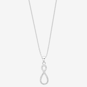 AMOR, Amor Halskette mit Anhänger 50 CM, Amor - Halskette mit Anhänger, 50 CM, Silber