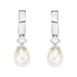 AMOR, Amor Creolen ONE Size, Amor - Creolen, One Size, Silber