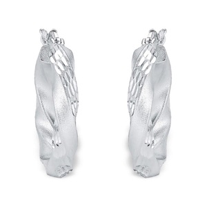 AMOR, Amor Creolen ONE Size, Amor - Creolen, One Size, Silber