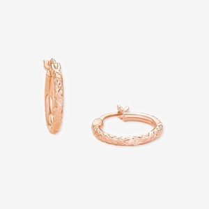 AMOR, Amor Creolen ONE Size, Amor - Creolen, One Size, Roségold
