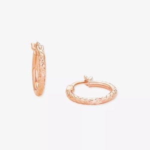 AMOR, Amor Creolen ONE Size, Amor - Creolen, One Size, Roségold