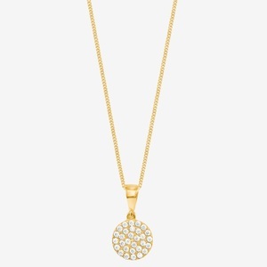 AMOR, Amor Halskette mit Anhänger 42cm, Amor - Halskette mit Anhänger, 42cm, Gelbgold